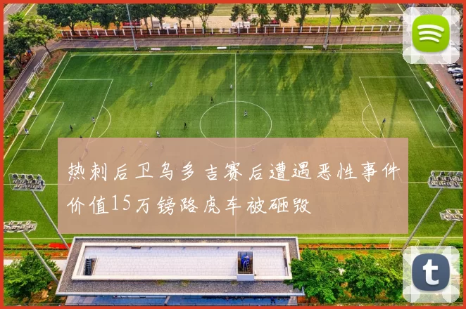 热刺后卫乌多吉赛后遭遇恶性事件价值15万镑路虎车被砸毁